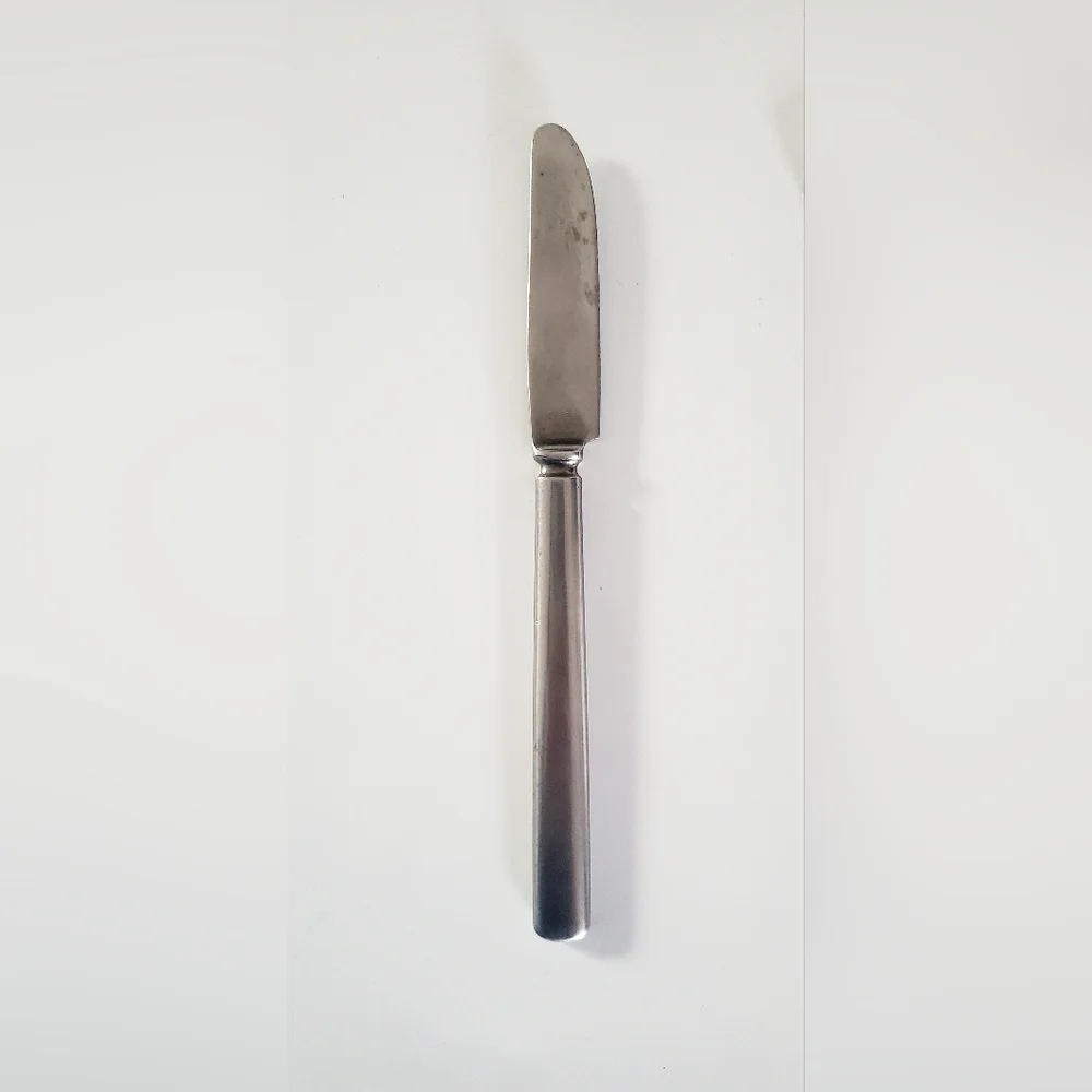 US Army Mess Hall Butter Knife Silco‎ Stainless Steel WWII WW2 Utensil